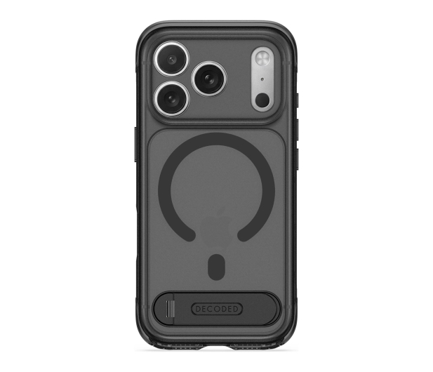 Decoded AntiMicrobial Hybrid Stand Backcover do iPhone 18 Pro MagSaf - 1586692 - zdjęcie